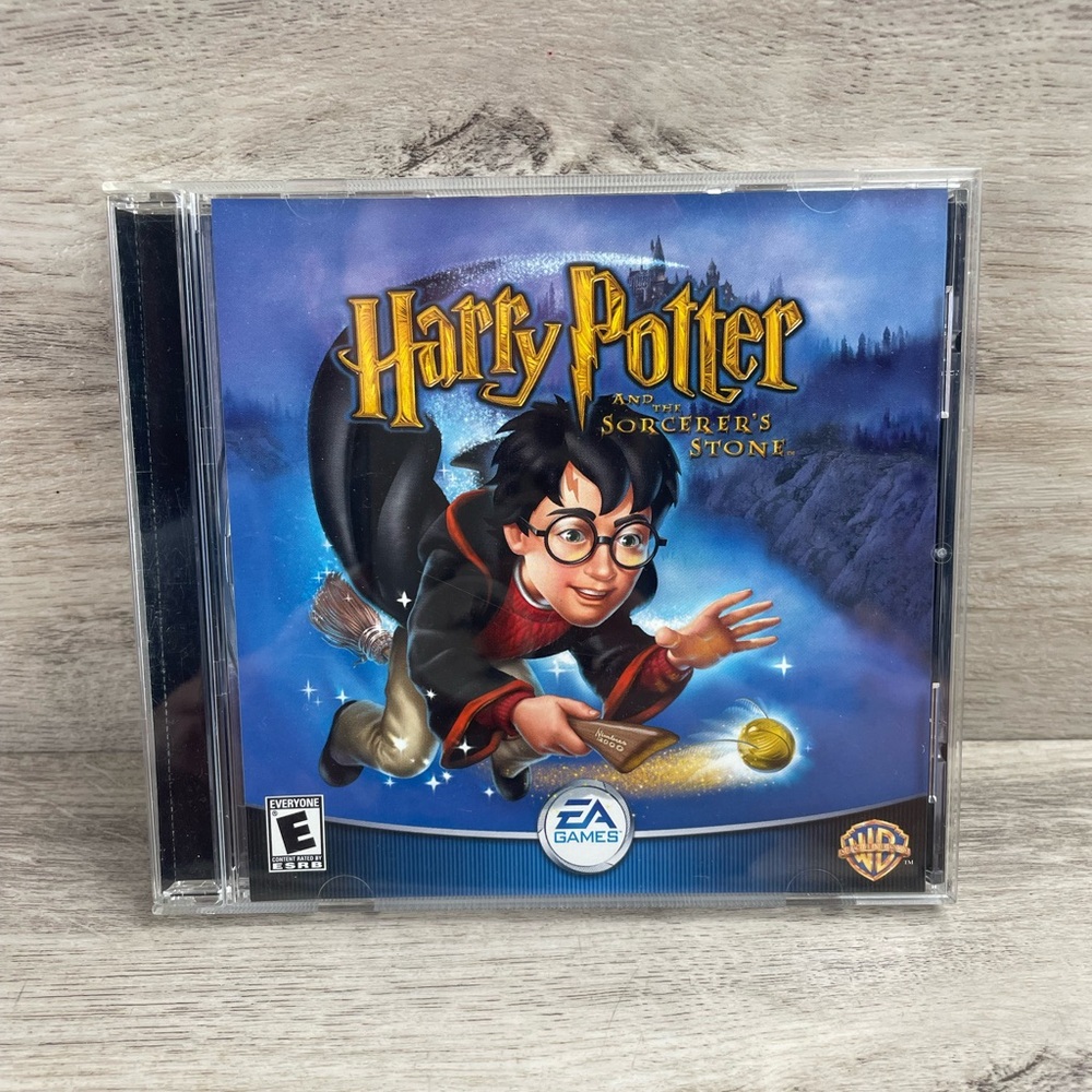 Harry Potter and the Sorcerer's Stone PC Game CD Excellent 2001